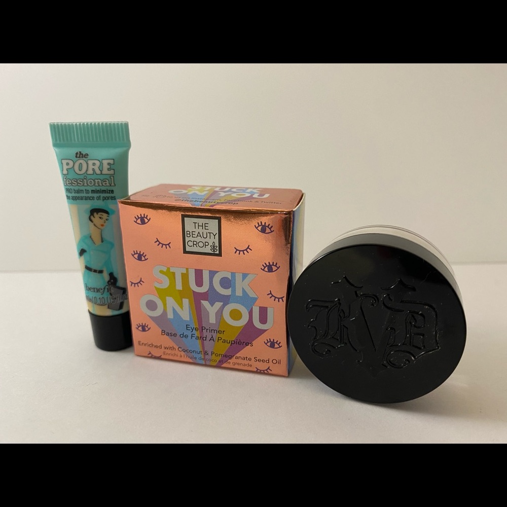 Base minis - Benefit, Kat Von D, and The Beauty Crop